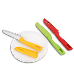 炫彩多色水果刀 廚房中的靈動色彩與實用伴侶